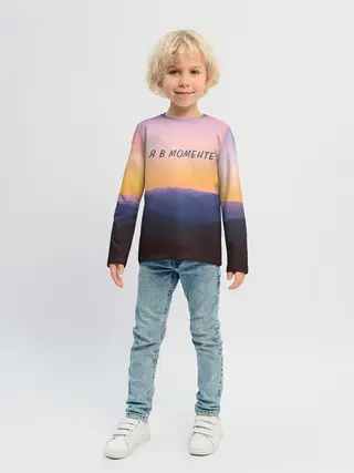 Детский лонгслив / Я В МОМЕНТЕ | MOMENTUS