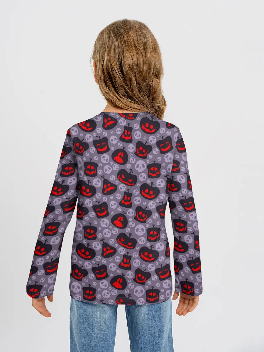 Детский лонгслив / Хэллоуин