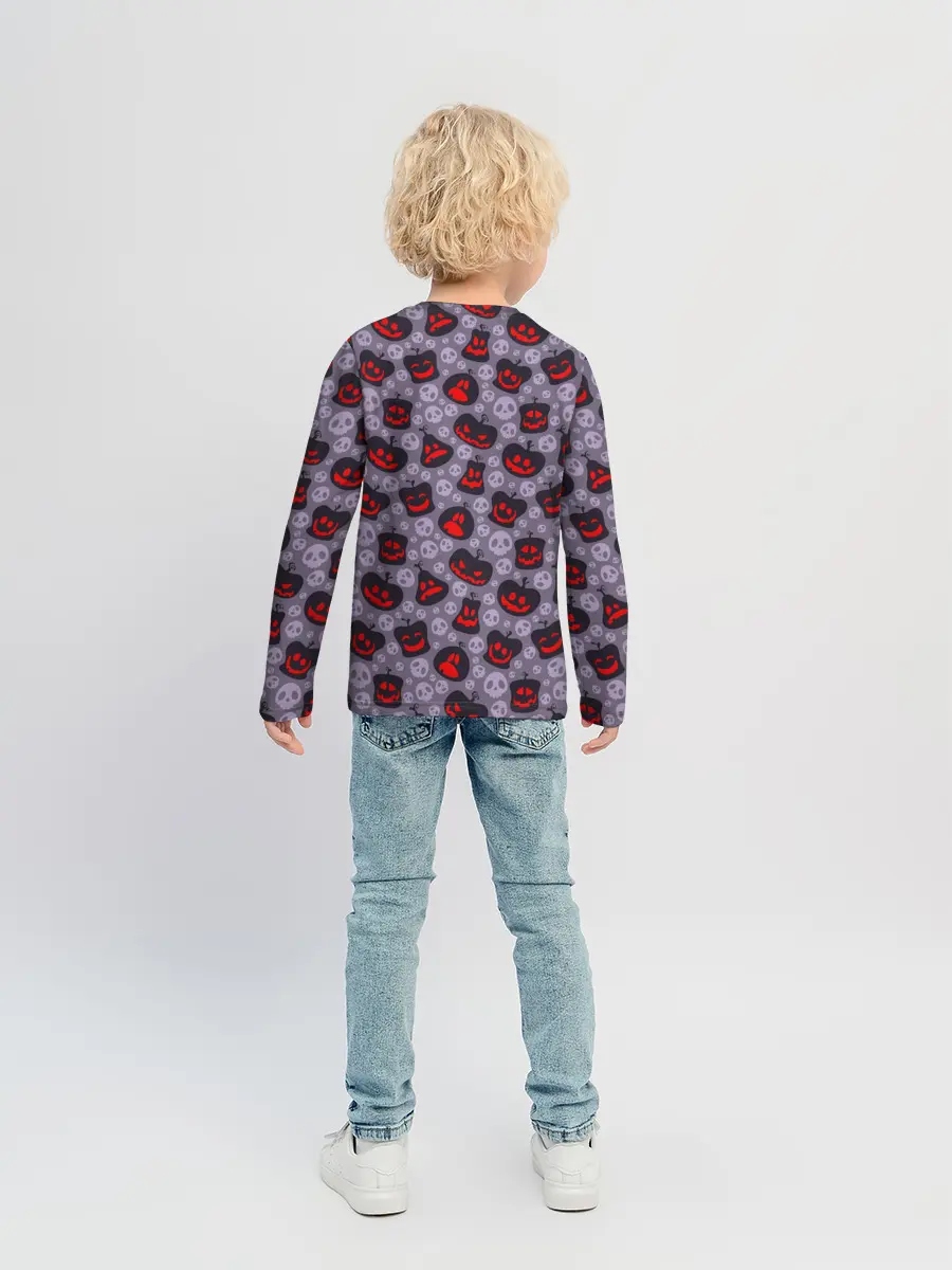 Детский лонгслив / Хэллоуин