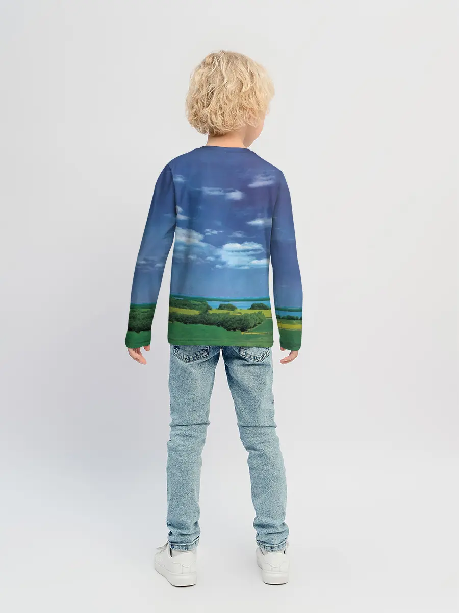 Детский лонгслив / Earthling - David Bowie