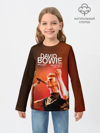 Детский лонгслив / Brilliant Live Adventures - David Bowie