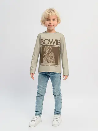 Детский лонгслив / Im Only Dancing - David Bowie