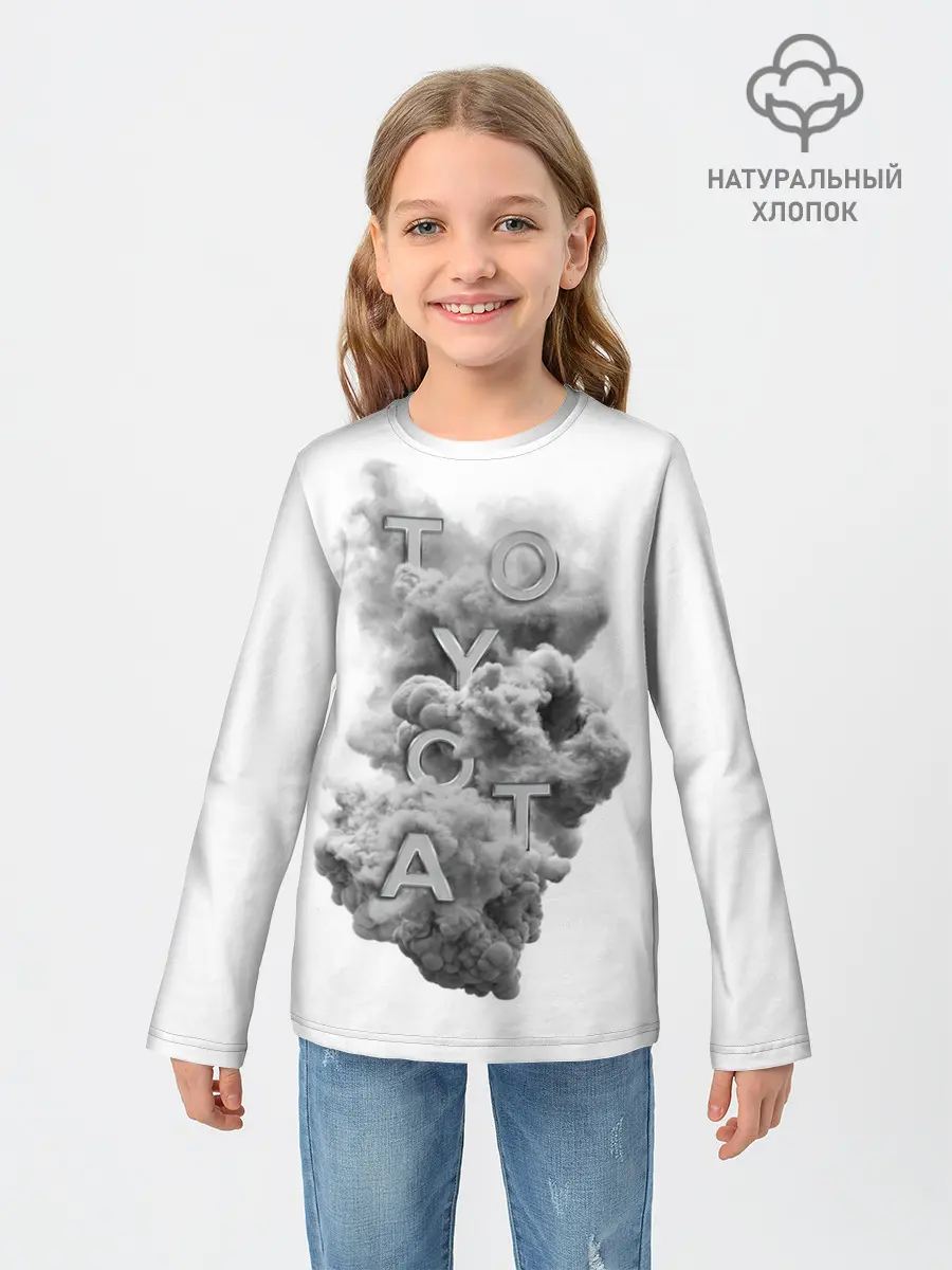 Детский лонгслив / TOYOTA SMOKE