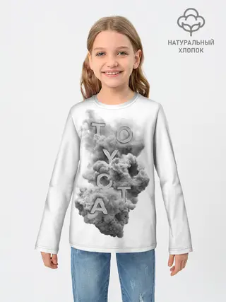 Детский лонгслив / TOYOTA SMOKE