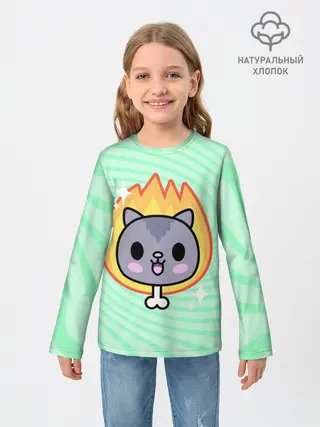 Детский лонгслив / Toca Boca Cat