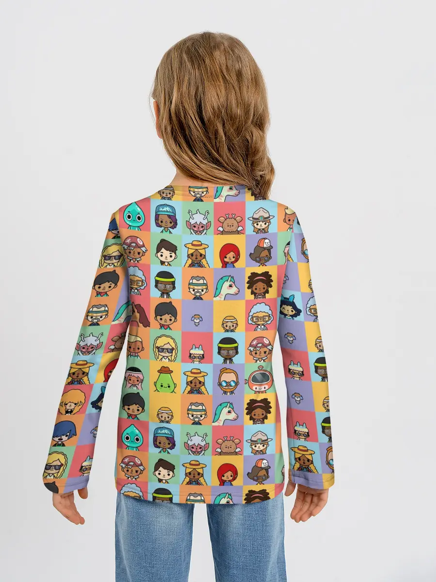 Детский лонгслив / Toca Life Worl