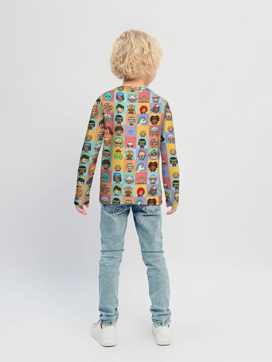 Детский лонгслив / Toca Life Worl