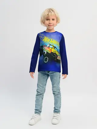 Детский лонгслив / Hot Wheels. Хот Вилс