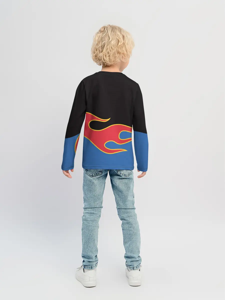 Детский лонгслив / Hot Wheels. Хот Вилс