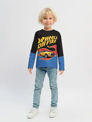 Детский лонгслив / Hot Wheels. Хот Вилс
