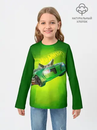 Детский лонгслив / Hot Wheels. Хот Вилс
