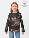 Детский лонгслив / Суккуб | Демонесса в цветах