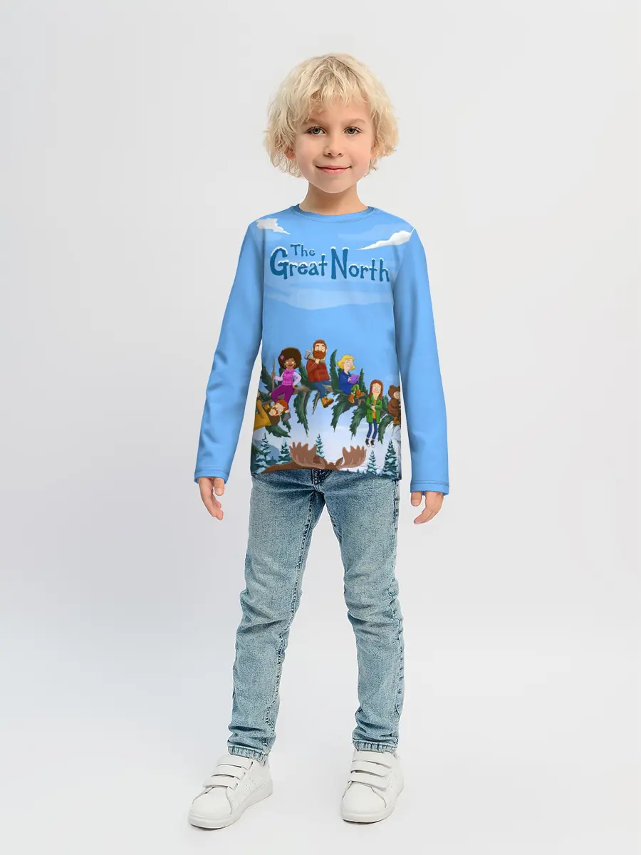 Детский лонгслив / The Great North