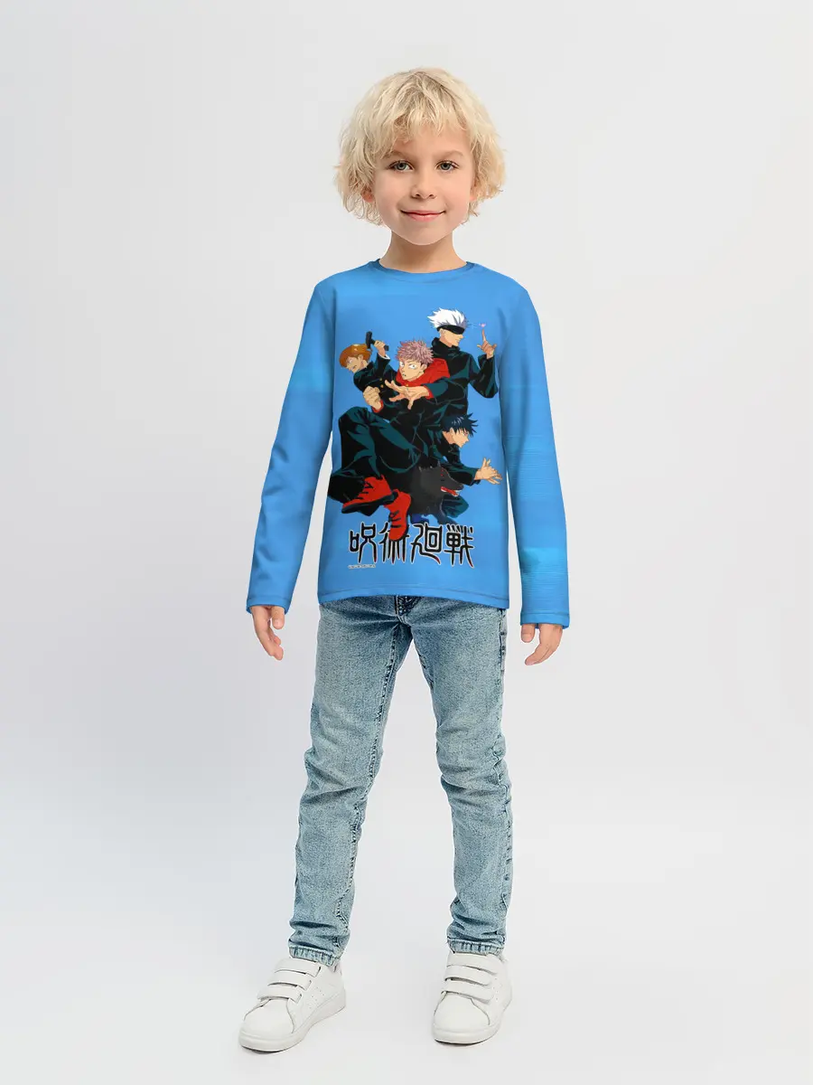 Детский лонгслив / Jujutsu Kaisen | Магическая битва