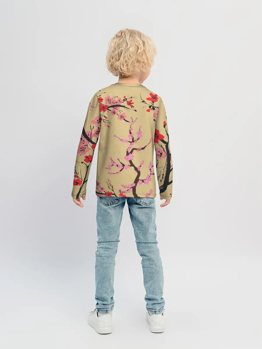 Детский лонгслив / Гейша | Geisha