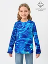 Детский лонгслив / Голубая Вода