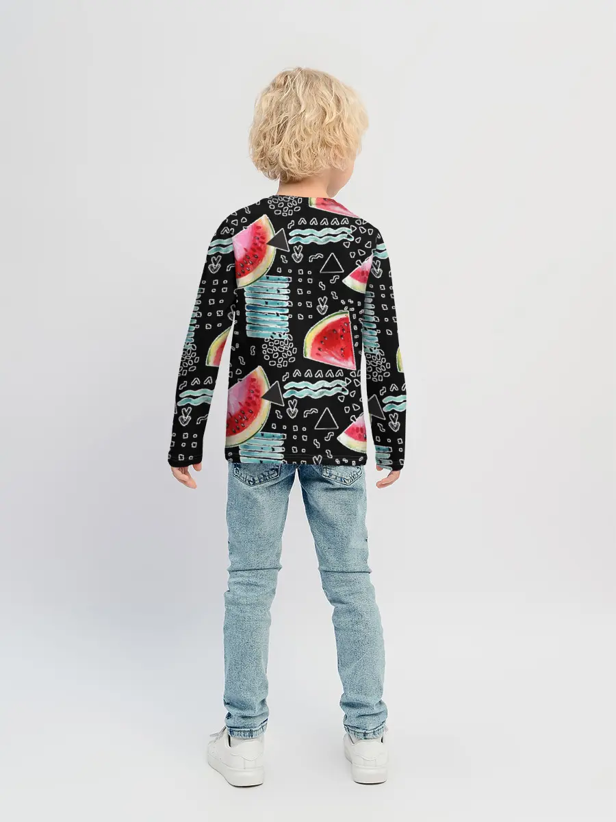 Детский лонгслив / сладкий арбуз