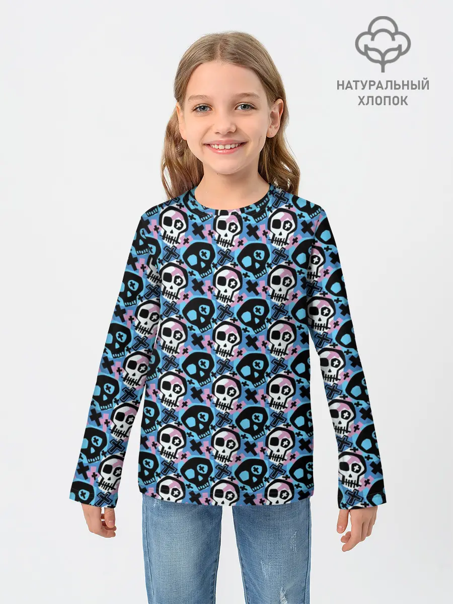 Детский лонгслив / Хэллоуин