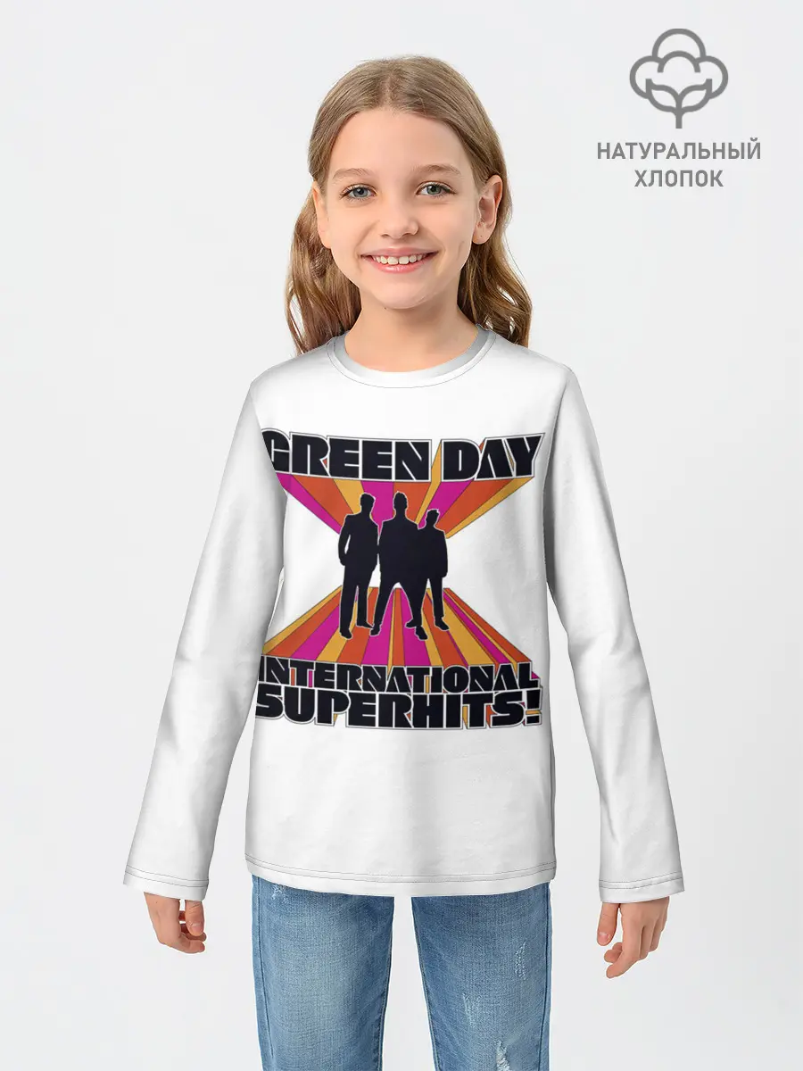 Детский лонгслив / International Superhits! Green Day
