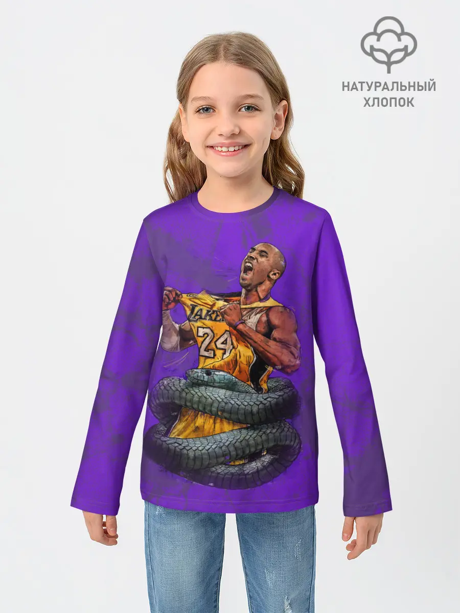 Детский лонгслив / КОБИ БРАЙАНТ