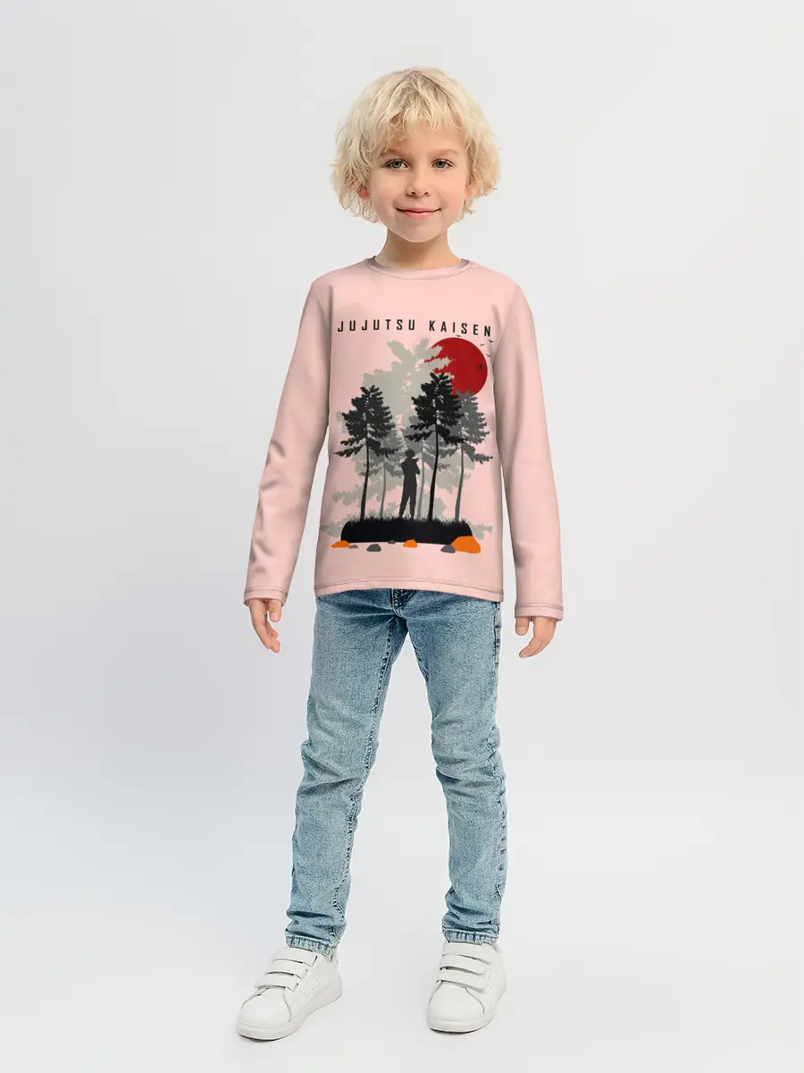 Детский лонгслив / Fushiguro Megumi Jujutsu Kaisen