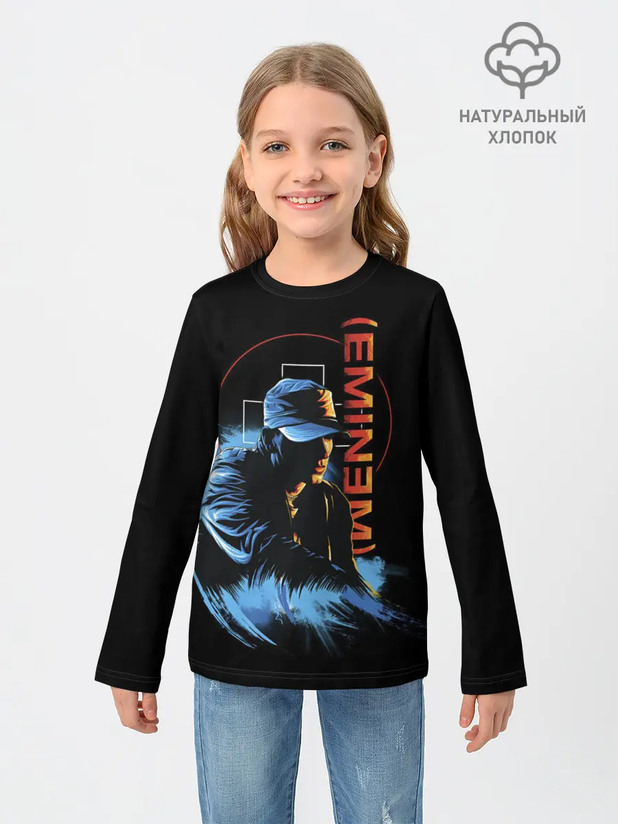 Детский лонгслив / Эминем на концерте