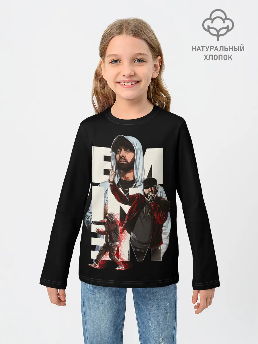 Детский лонгслив / Marshall Mathers