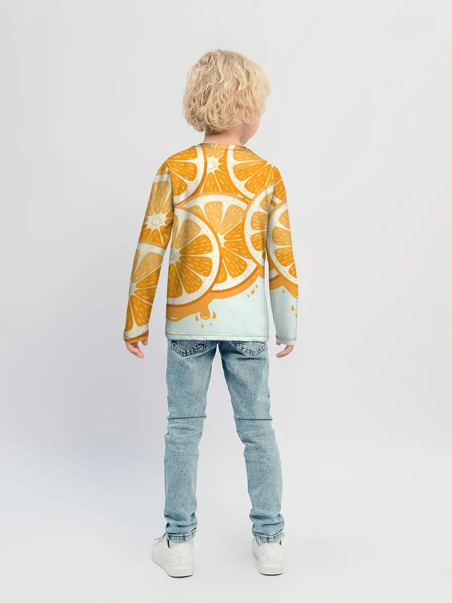 Детский лонгслив / АПЕЛЬСИН | ORANGE