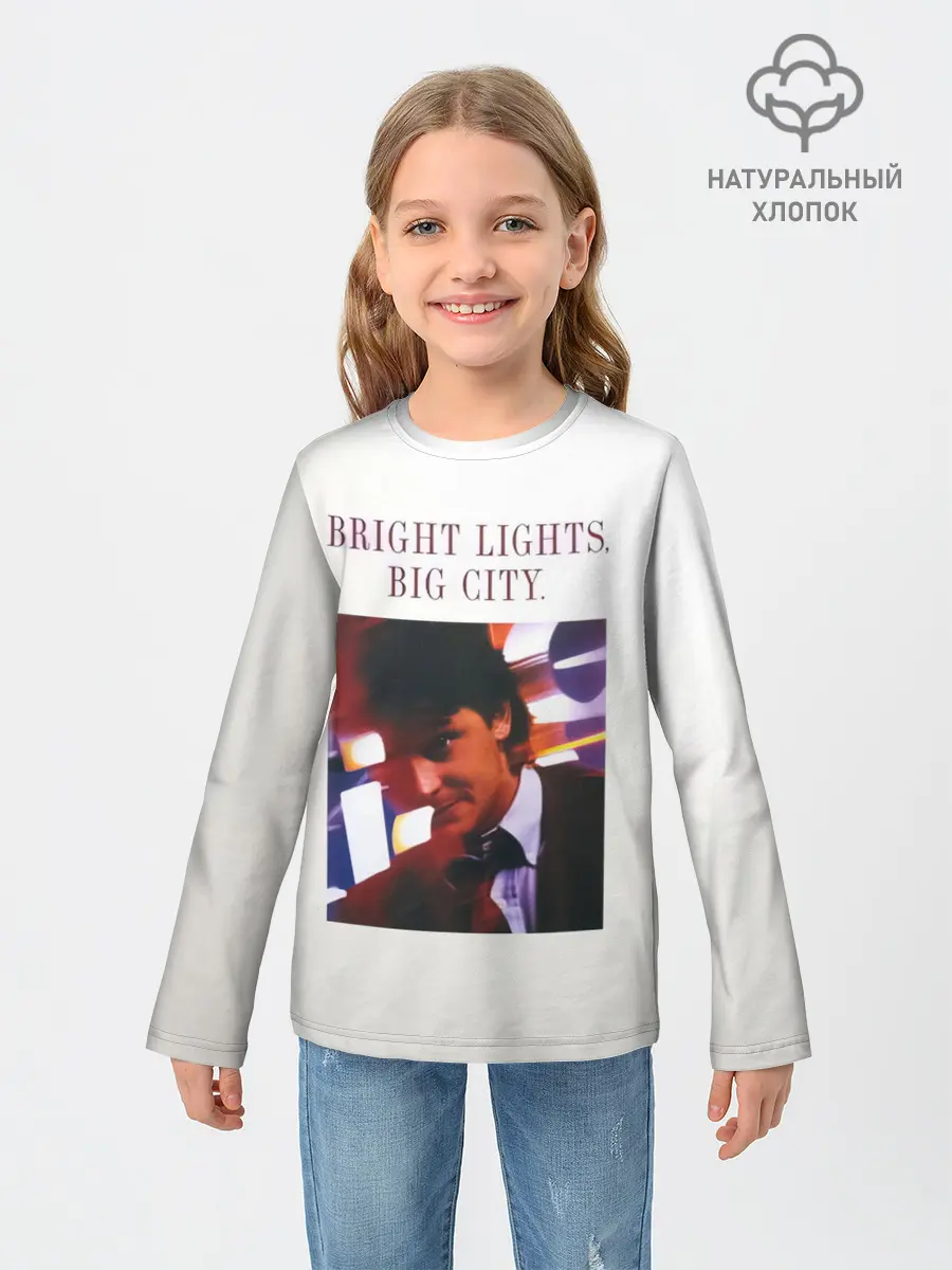 Детский лонгслив / Bright Lights, Big City - Depeche Mode