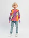 Детский лонгслив / vivid gradient