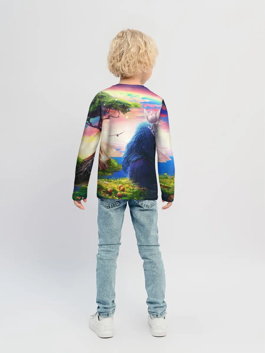 Детский лонгслив / Ори и Блуждающие огоньки | Ori