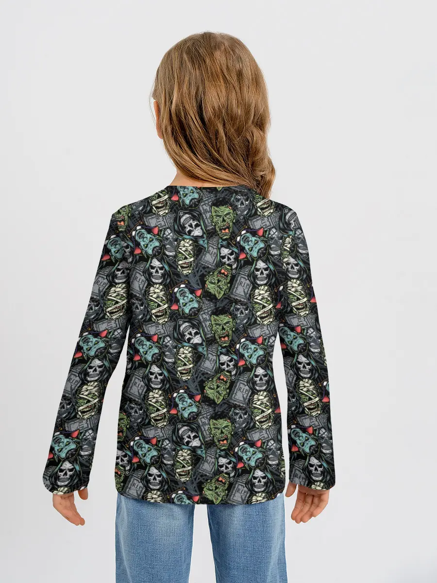 Детский лонгслив / Мертвецы