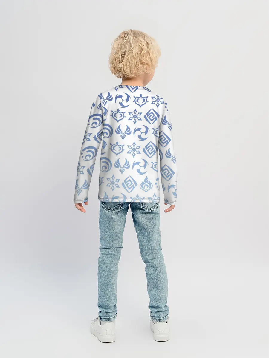 Детский лонгслив / КАМИСАТО АЯКА | КРИО