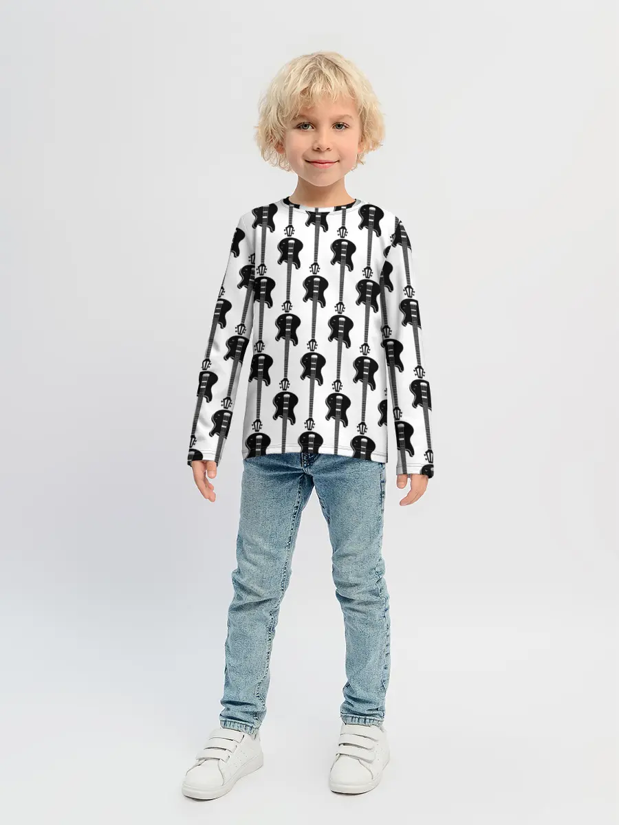 Детский лонгслив / GUITAR ELECTRIC