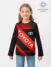 Детский лонгслив / TOYOTA LINES