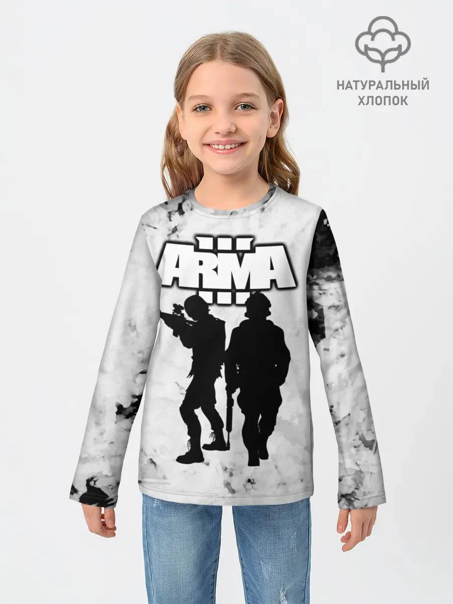 Детский лонгслив / Arma / Арма,Tactical Simulator