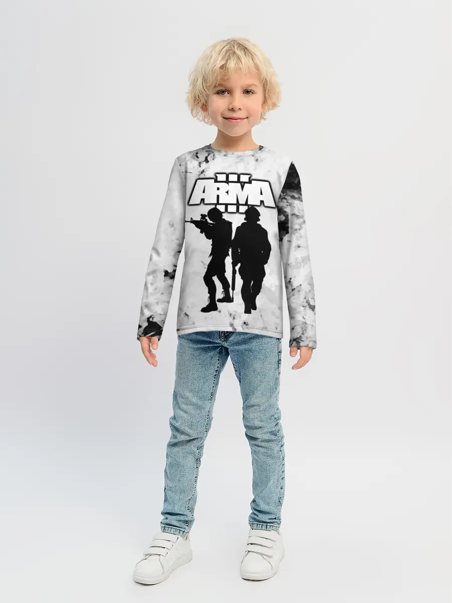 Детский лонгслив / Arma / Арма,Tactical Simulator