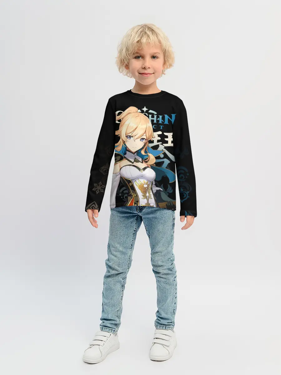 Детский лонгслив / Джинн, Genshin Impact