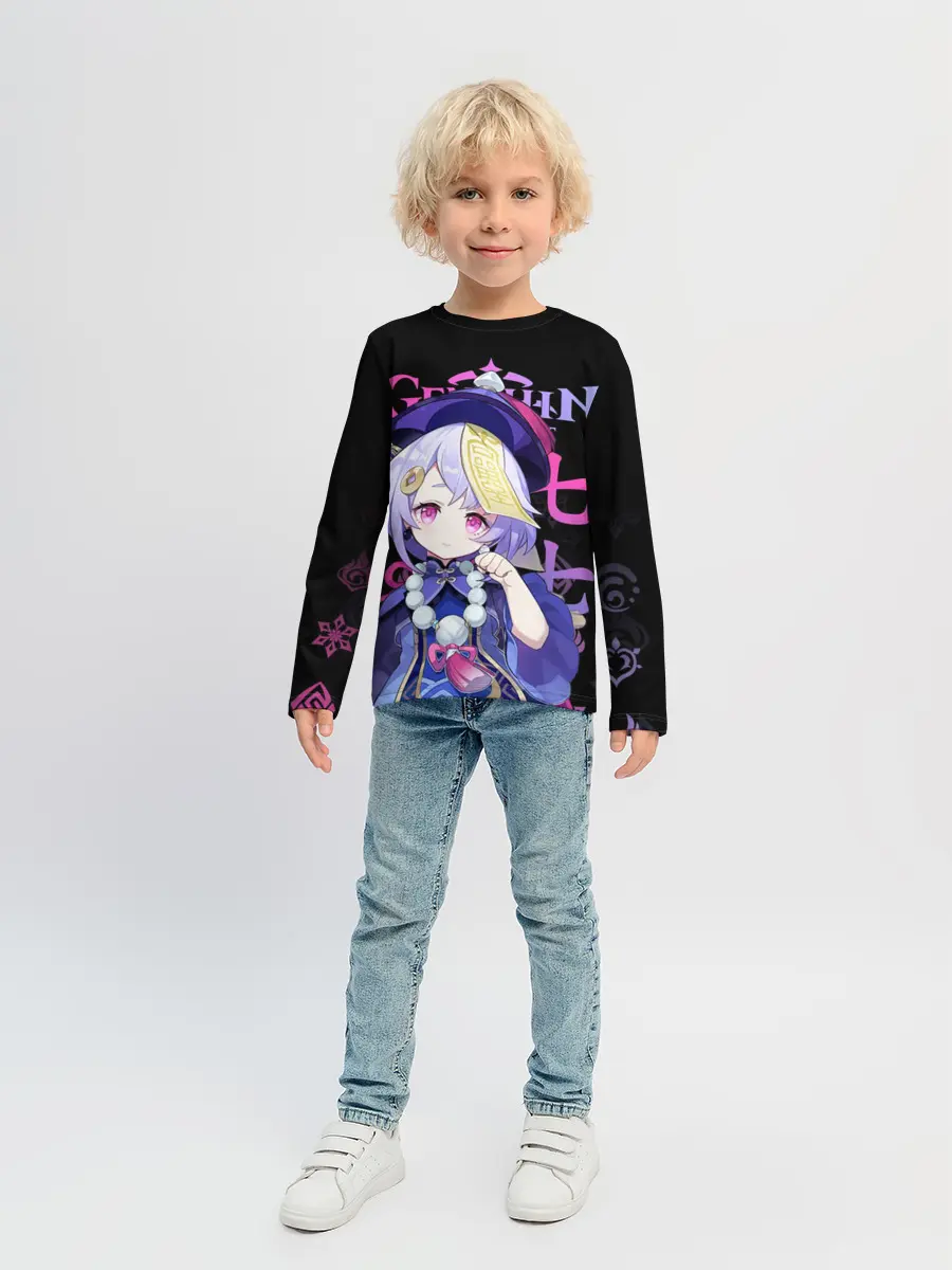 Детский лонгслив / Ци Ци, Genshin Impact
