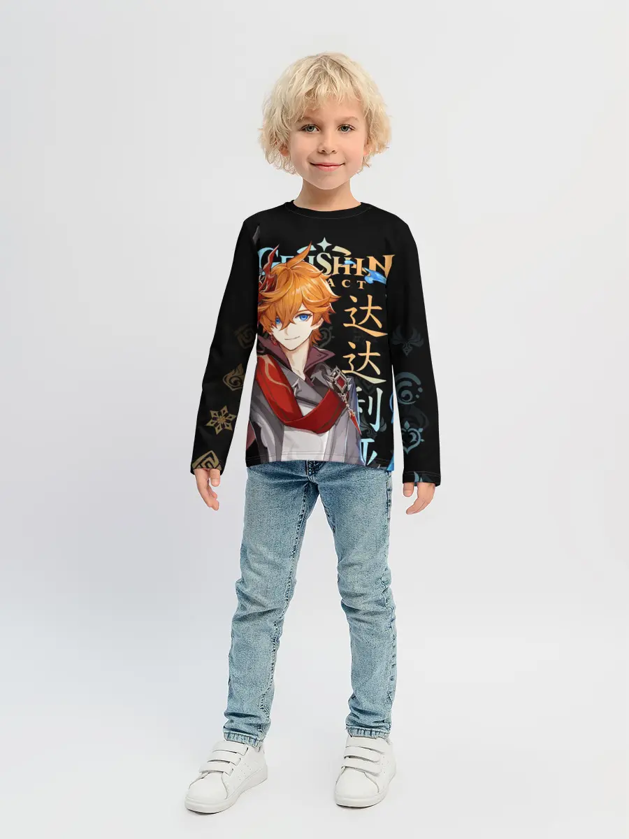 Детский лонгслив / Тарталья, Genshin Impact