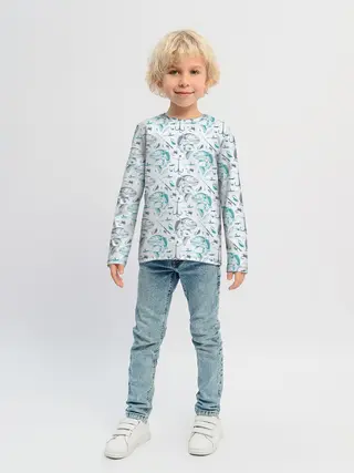 Детский лонгслив / Рыбалка