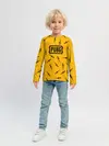 Детский лонгслив / PUBG АВТОМАТЫ ПАТТЕРН ЖЁЛТЫЙ