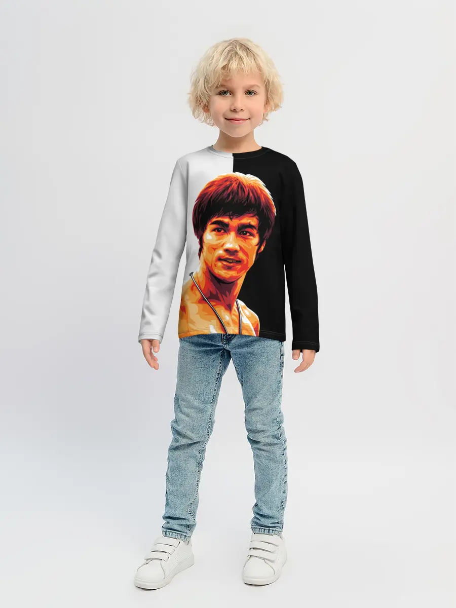 Детский лонгслив / Bruce Jeet Kune Do