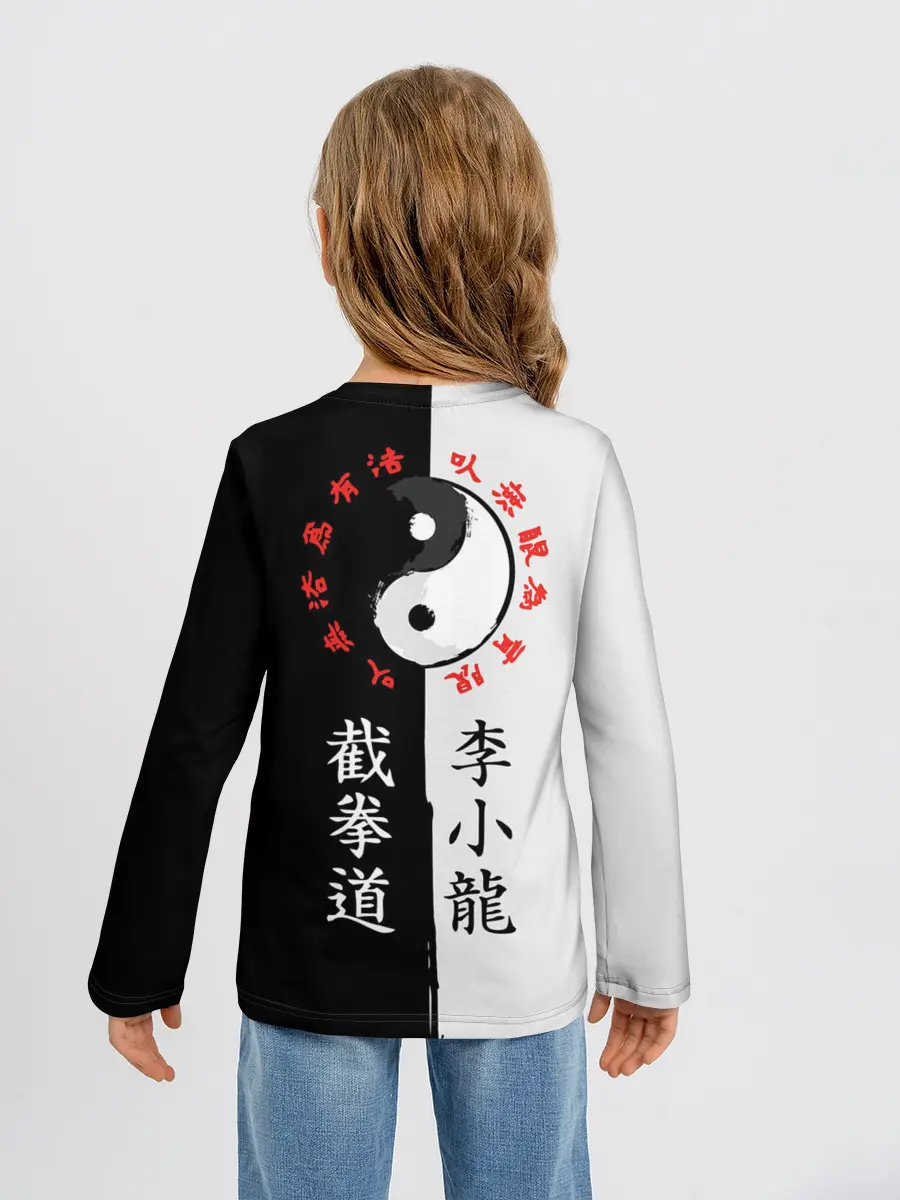 Детский лонгслив / Bruce Jeet Kune Do