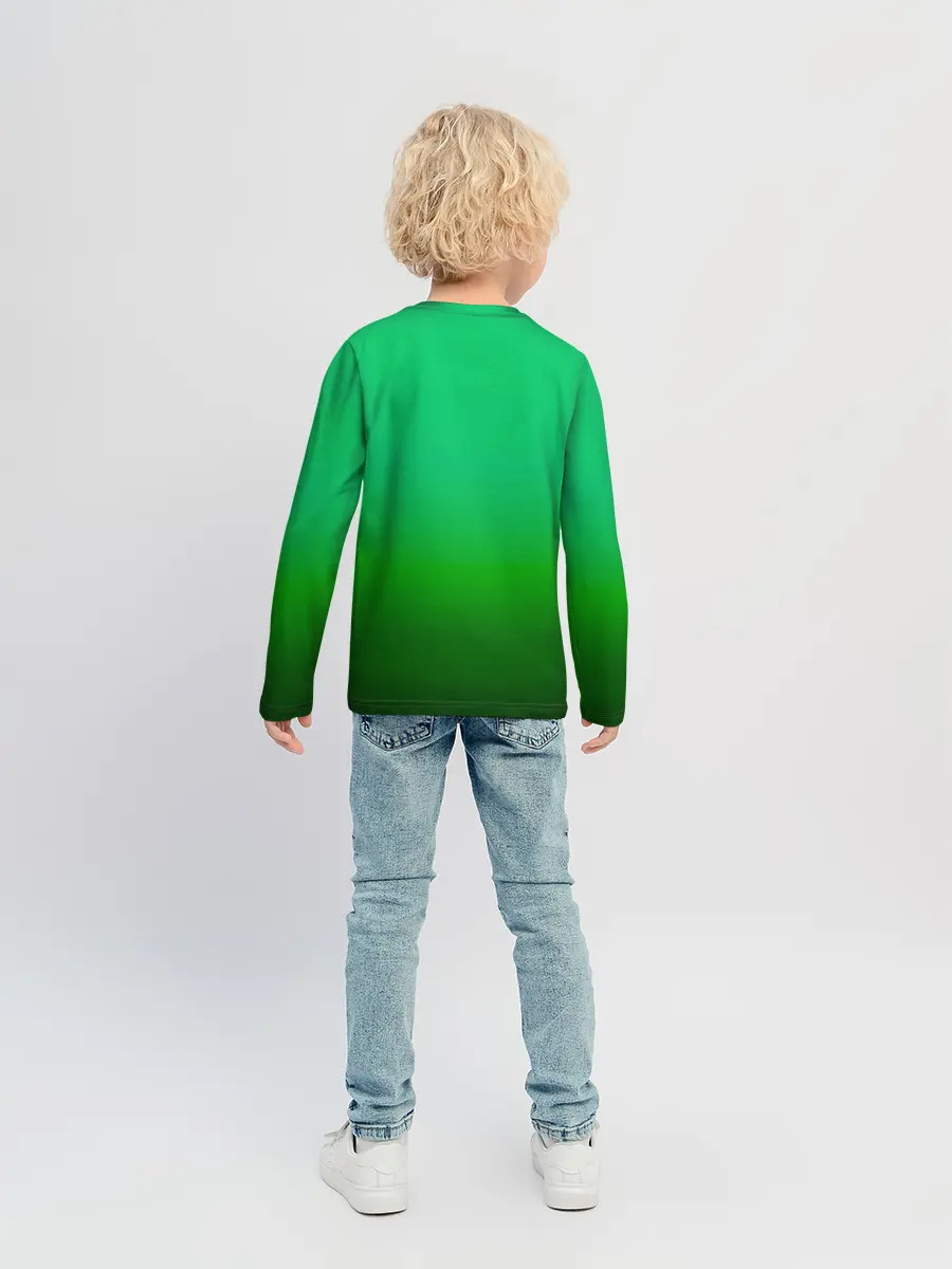 Детский лонгслив / BMW GREEN STYLE