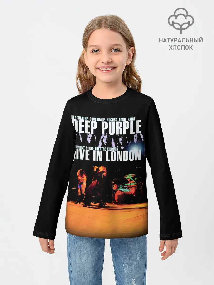 Детский лонгслив / Deep Purple - Live In London