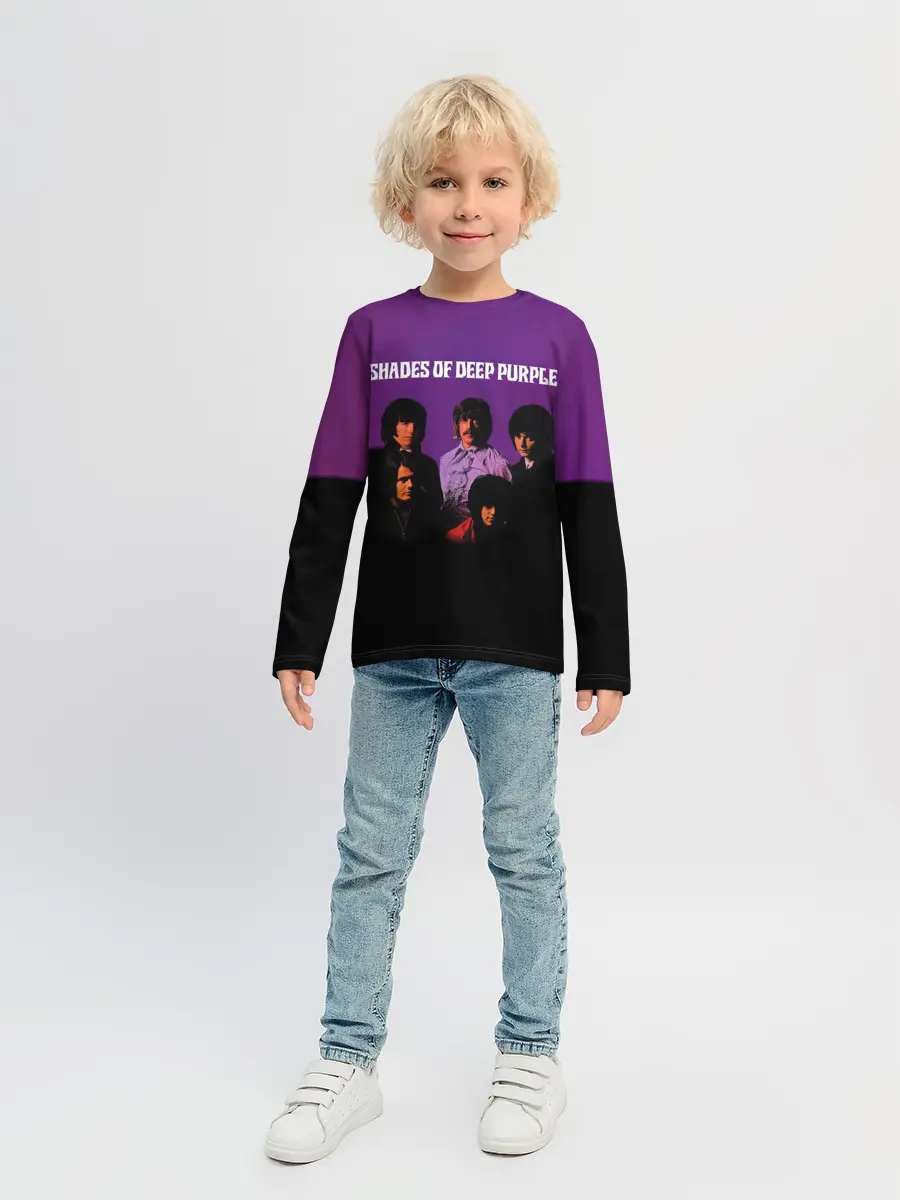 Детский лонгслив / Shades of Deep Purple
