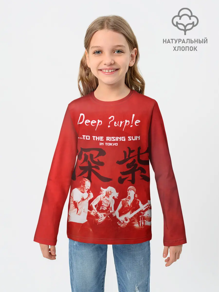 Детский лонгслив / Deep Purple To The Rising Sun