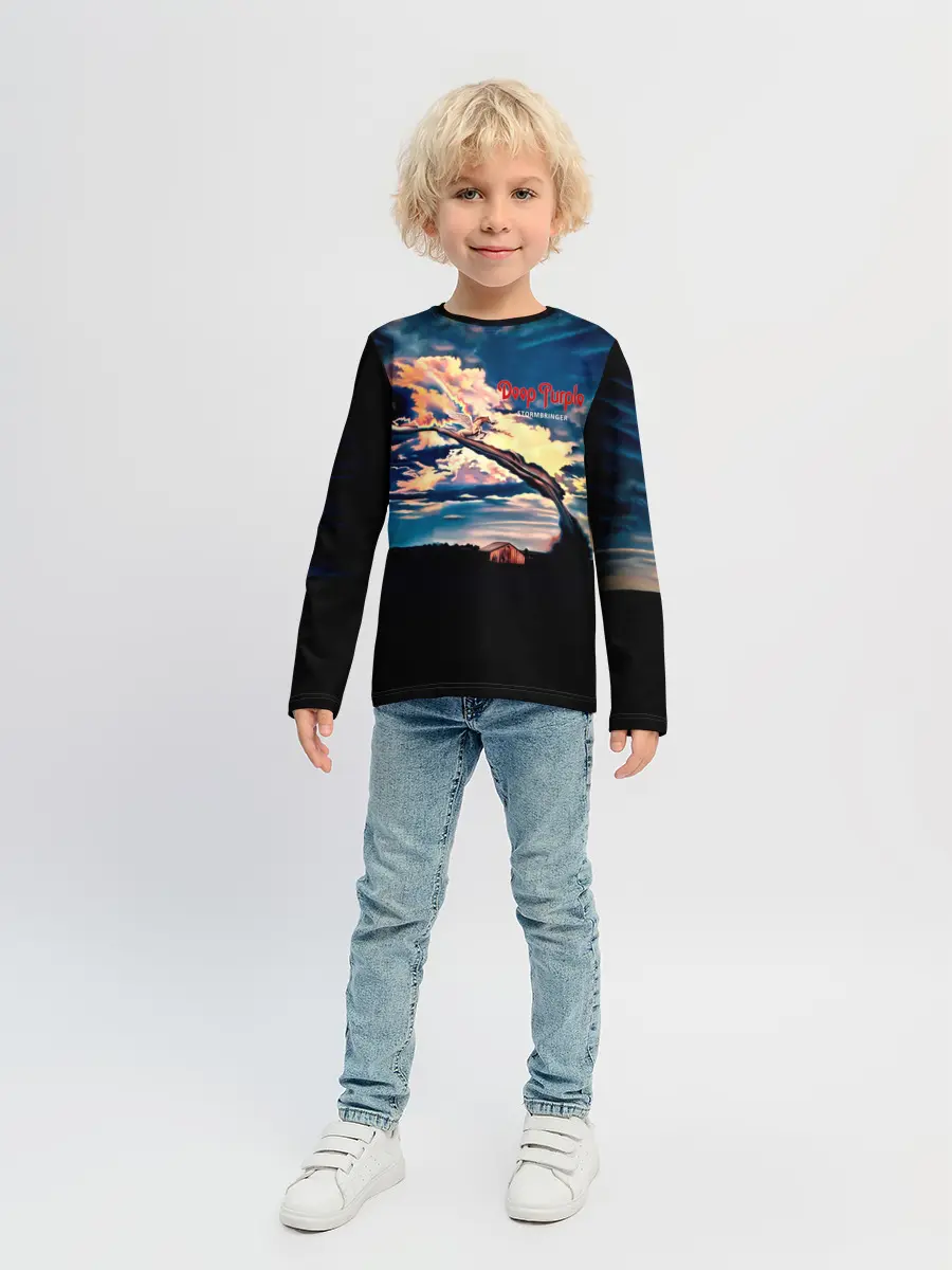 Детский лонгслив / Deep Purple - Stormbringer