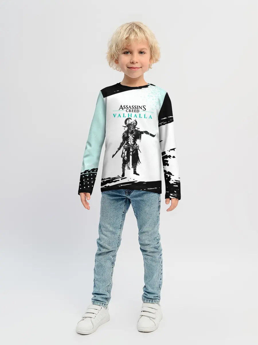 Детский лонгслив / АССАСИН КРИД | ASSASSINS CREED VALHALLA